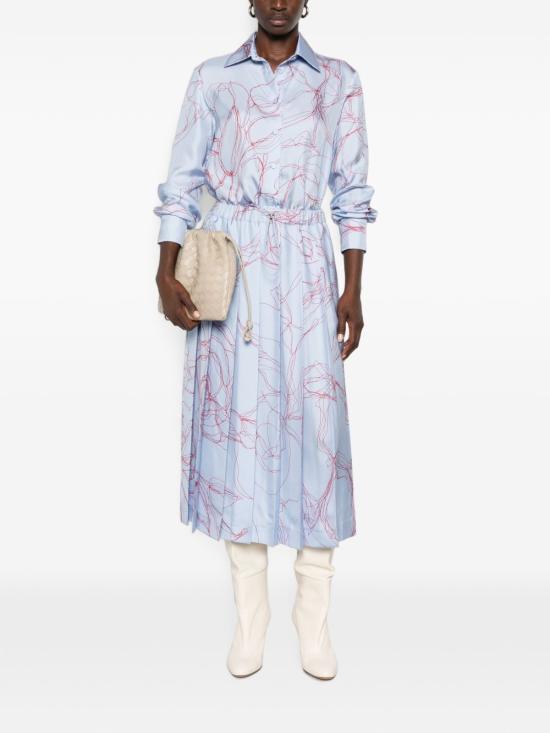26FW 파비아나 필리피 미디 스커트 GND216F339M3075157 AZZURRO - FABIANA FILIPPI