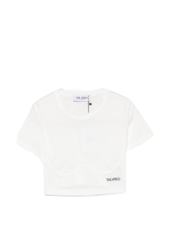 26FW 디 아티코 반팔 티셔츠 261WCT00364JJJ025AA001 WHITE