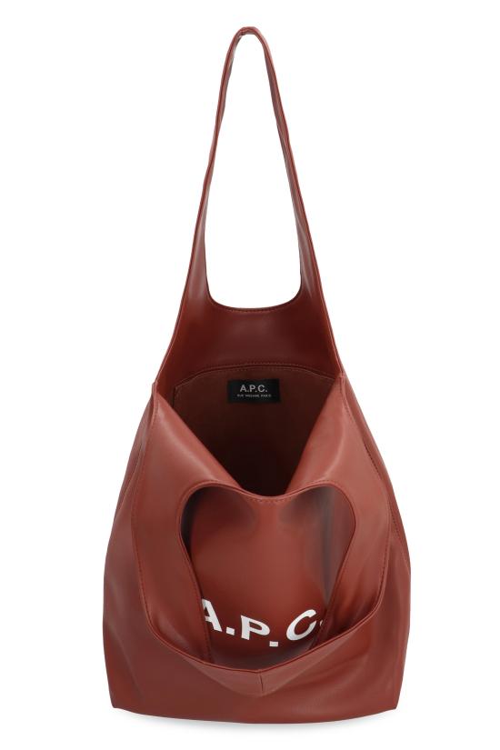 26FW 아페쎄 니논 스몰 토트백 PUAATM61861CAD HAZELNUT - A.P.C.