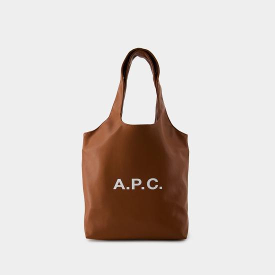 26FW 아페쎄 니논 스몰 토트백 PUAATM61861CAD HAZELNUT