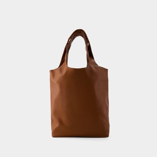 26FW 아페쎄 니논 스몰 토트백 PUAATM61861CAD HAZELNUT - A.P.C.