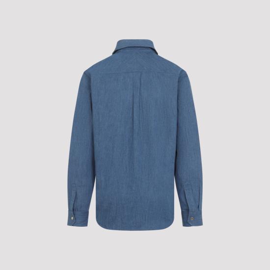 26FW 폴 스미스 데님 셔츠 M1RA112EW03152 LT BLUE - PAUL SMITH