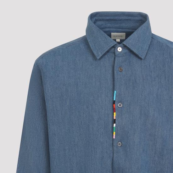 26FW 폴 스미스 데님 셔츠 M1RA112EW03152 LT BLUE - PAUL SMITH