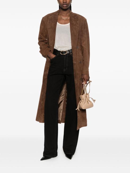26FW 생로랑 스트레이트 팬츠 834135Y33WC 1299 BLACK - SAINT LAURENT