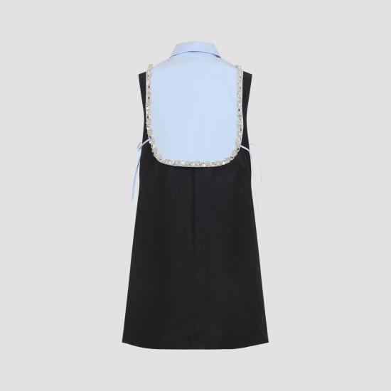 26FW 프라다 숏 원피스 P3T00RSOOO120M F0002 BLACK - PRADA