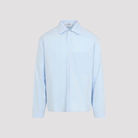 26FW 질샌더 긴팔 셔츠 J22DL0392J45342 458 BLUE - JIL SANDER