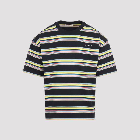 26FW 마르니 반팔 티셔츠 HUJY0001S0UTC682 STY48 MULTICOLOUR - MARNI