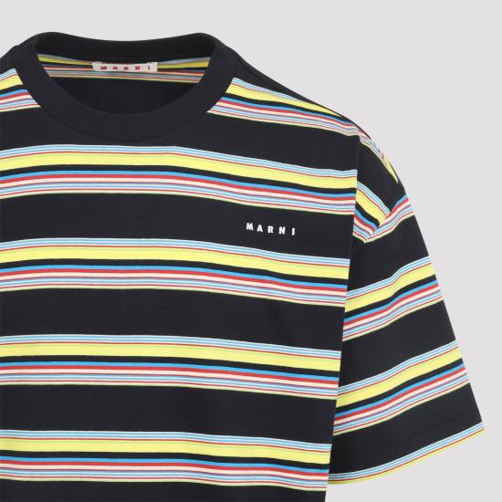 26FW 마르니 반팔 티셔츠 HUJY0001S0UTC682 STY48 MULTICOLOUR - MARNI