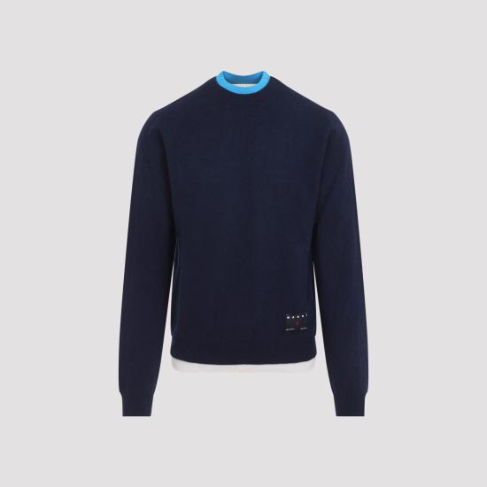 26FW 마르니 스웨터 GCMG0502Q0UFX331 MXB84 BLUE - MARNI