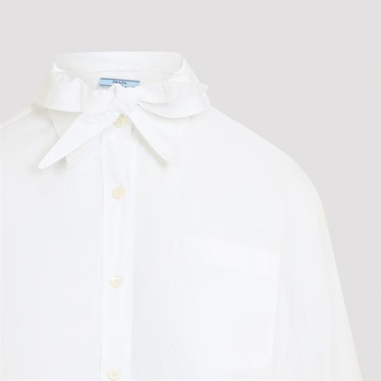 26FW 프라다 셔츠 P470JRSOOO6283 F0009 WHITE - PRADA