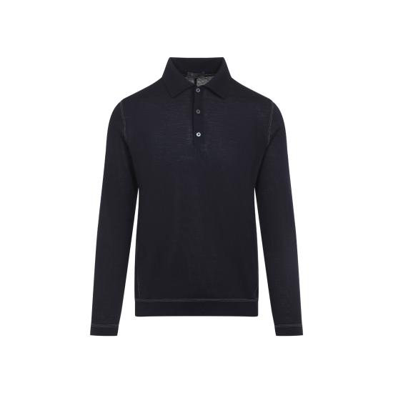 26FW 프라다 폴로 티셔츠 UMF402SOOO6243 F0008 BLUE