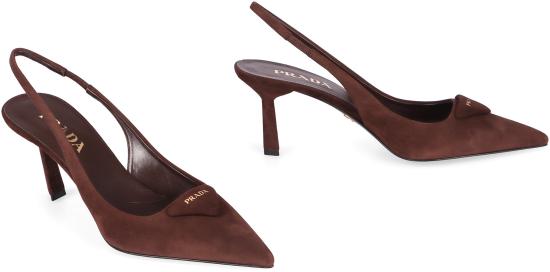 26FW 프라다 힐/펌프스 1I901MFDD75008 F0003 BROWN - PRADA