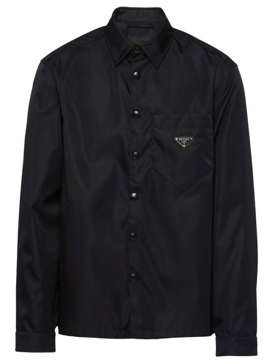 26FW 프라다 긴팔 셔츠 SC514SOOO1WQ8 F0002 BLACK