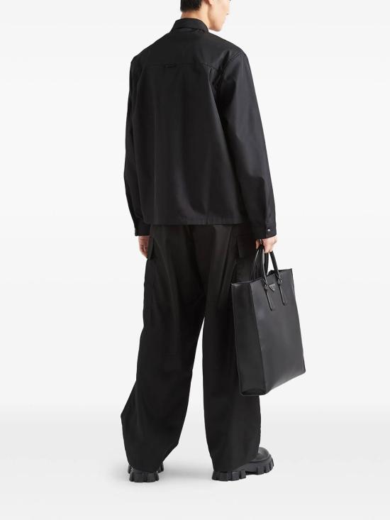 26FW 프라다 긴팔 셔츠 SC514SOOO1WQ8 F0002 BLACK - PRADA