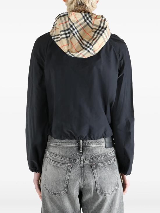 26FW 버버리 디태처블 후드 자켓 8122027 A1189 BLACK - BURBERRY