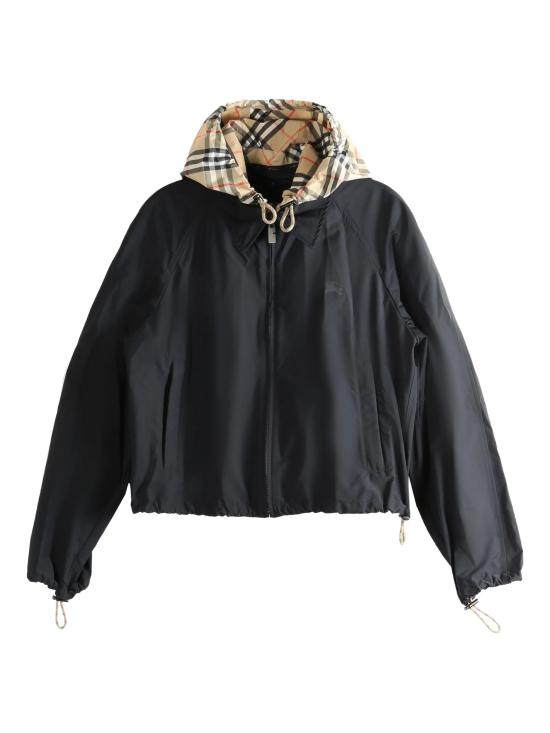 26FW 버버리 디태처블 후드 자켓 8122027 A1189 BLACK