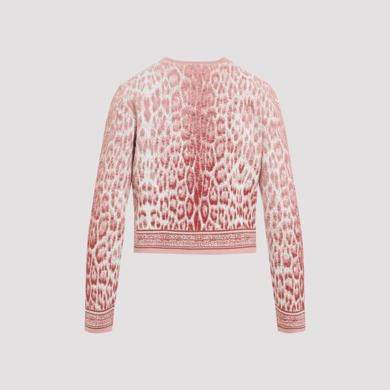26FW 로베르토 카발리 스웨터 XQM903MA018 02500 PINK PURPLE - ROBERTO CAVALLI