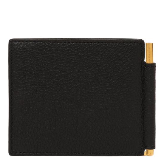 26FW 톰포드 그레인 레더 머니 클립 Y0231LCL158G NAA BLACK - TOMFORD