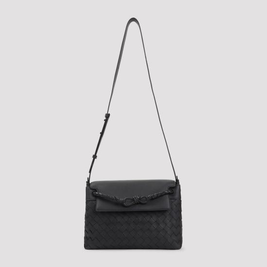 26FW 보테가베네타 숄더백 815781V5WN5 8966 BLACK - BOTTEGA VENETA