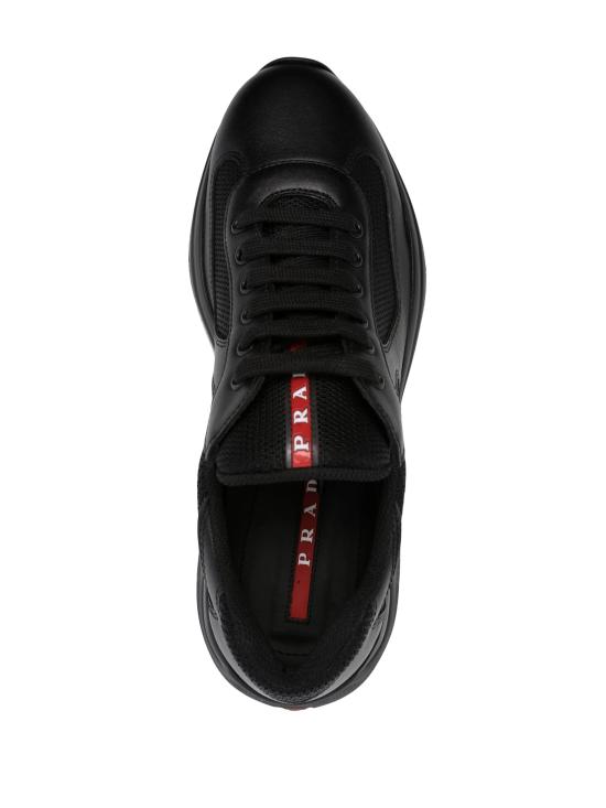 26FW 프라다 아메리카 컵 스니커즈 4E34006GW F0002 BLACK - PRADA