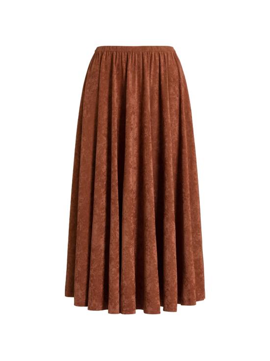 26FW 알베르타 페레티 롱 스커트 UA01046645 0109 BROWN