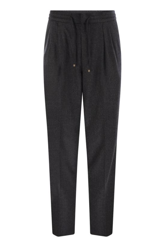 26FW 브루넬로 쿠치넬리 스트레이트 팬츠 ME226E1710 C004 GREY