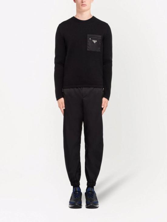 26FW 프라다 스웨터 UMB0491W4X F0002 BLACK - PRADA