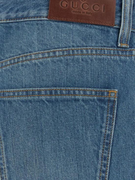 26FW 구찌 데님 팬츠 872594XDDG1 4011 BLUE - GUCCI