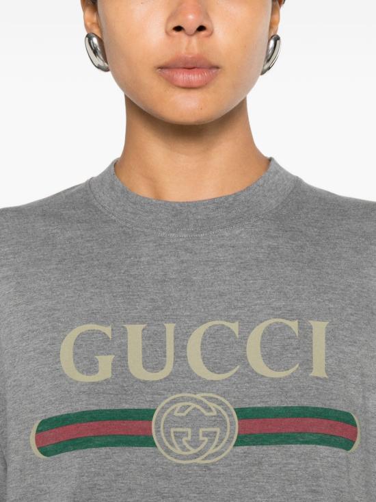 26FW 구찌 반팔 티셔츠 865015XJH1R 1230 GREY - GUCCI