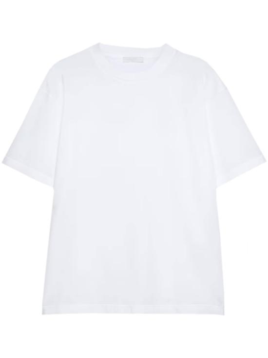 26FW 프라다 반팔 티셔츠 UJN999196F F0009 WHITE