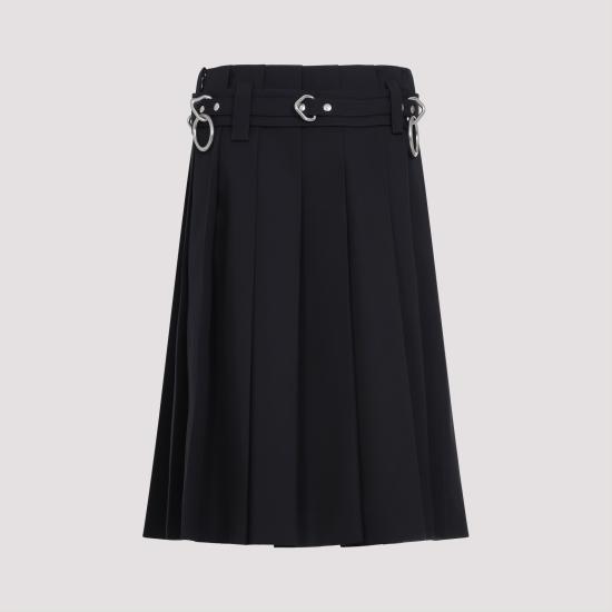  프라다 미디 스커트 P184YHSOOO108NF0008 blue - PRADA