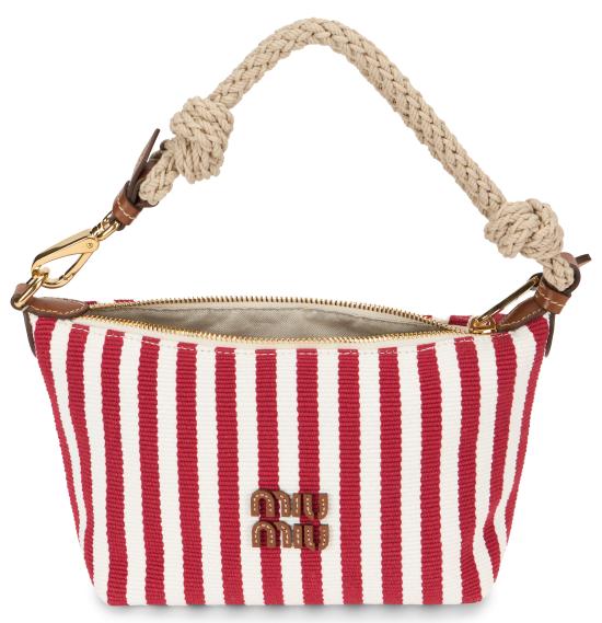 26SS 미우미우 토트백 5NE8412I0GF0ZIZ red - MIU MIU