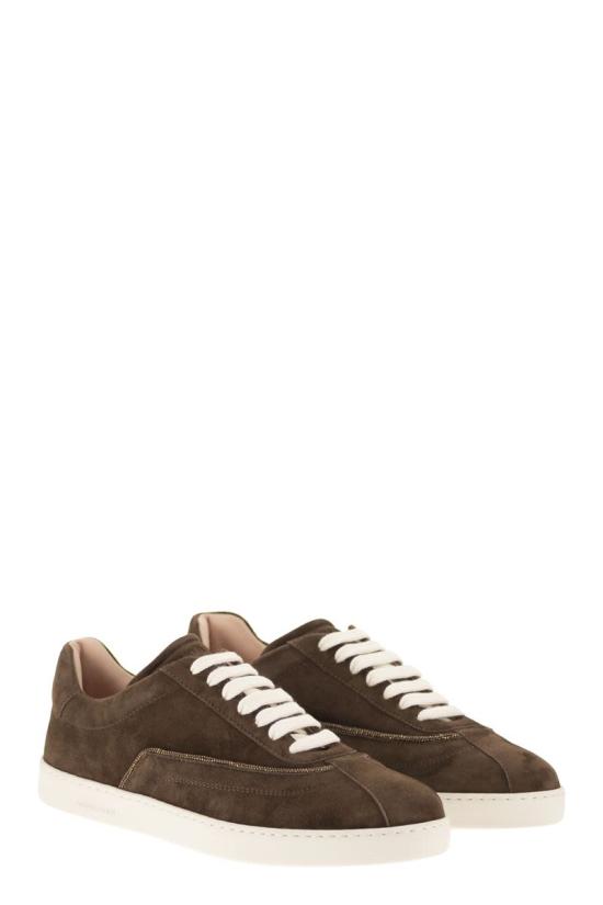26FW 파비아나 필리피 스니커즈 ASD216A849M508 1269 DARK BROWN - FABIANA FILIPPI