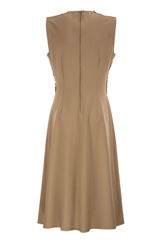 26SS 파비아나 필리피 미디 원피스 ABD266F179L774 1268 BROWN - FABIANA FILIPPI