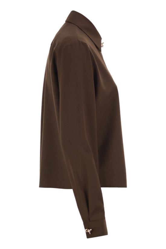 26FW 파비아나 필리피 셔츠 CAD216F312D620 1269 DARK BROWN - FABIANA FILIPPI