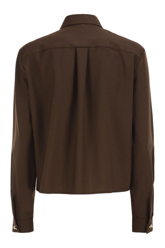 26FW 파비아나 필리피 셔츠 CAD216F312D620 1269 DARK BROWN - FABIANA FILIPPI