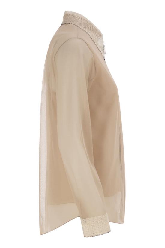 26FW 파비아나 필리피 셔츠 CAD216F249M320 0164 BEIGE - FABIANA FILIPPI