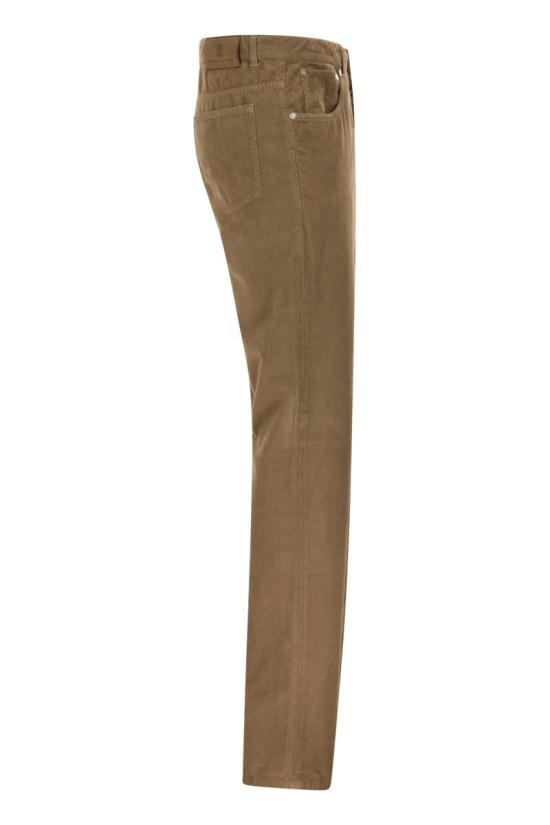26FW 브루넬로 쿠치넬리 스트레이트 팬츠 M279NI1780 C6338 CAMEL - BRUNELLO CUCINELLI