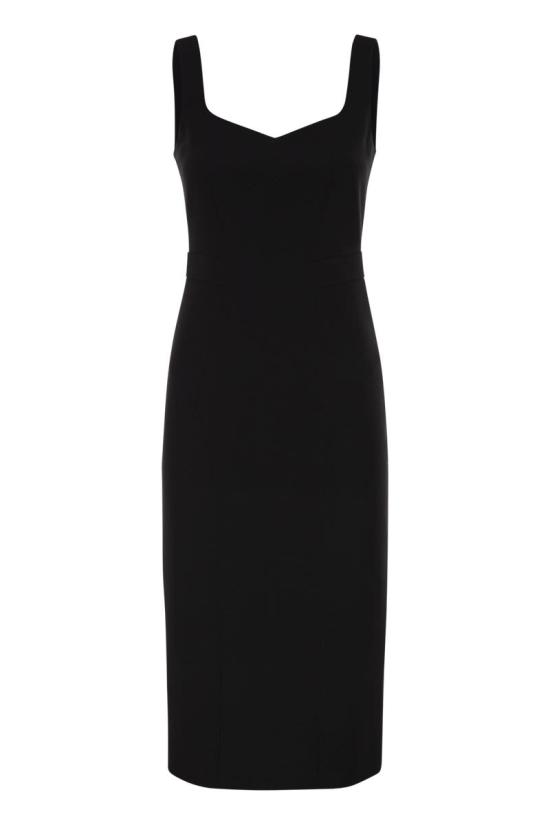 26FW 막스마라 미디 원피스 2626226035600 001 BLACK