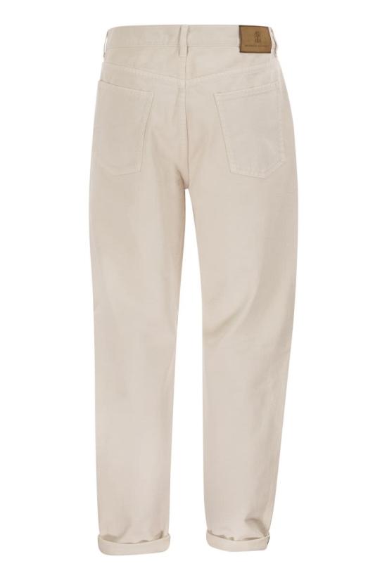 26FW 브루넬로 쿠치넬리 스트레이트 팬츠 M237PO2090 C7506 ICE - BRUNELLO CUCINELLI