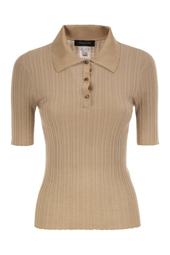 26SS 파비아나 필리피 폴로 티셔츠 MAD266F006L78 0157 BEIGE