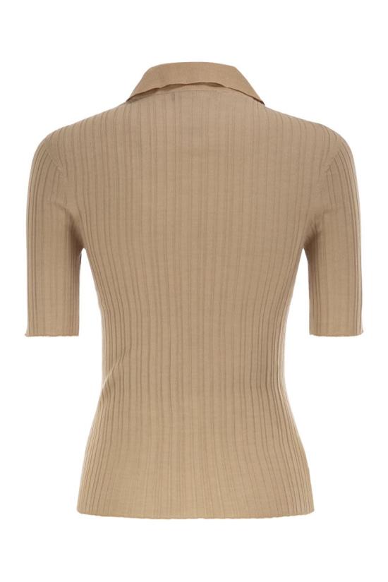 26SS 파비아나 필리피 폴로 티셔츠 MAD266F006L78 0157 BEIGE - FABIANA FILIPPI