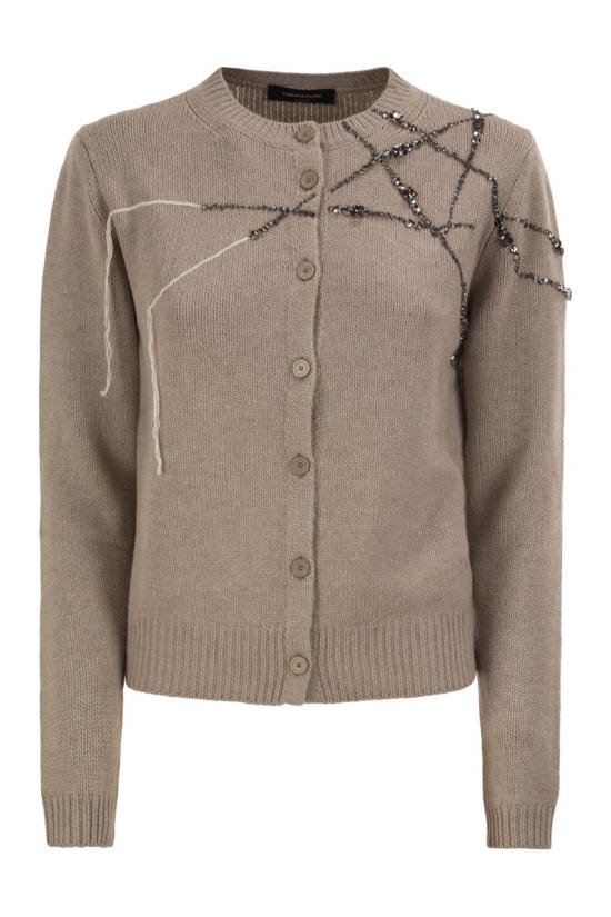 26FW 파비아나 필리피 가디건 MAD216F025M287 0165 LIGHT BROWN
