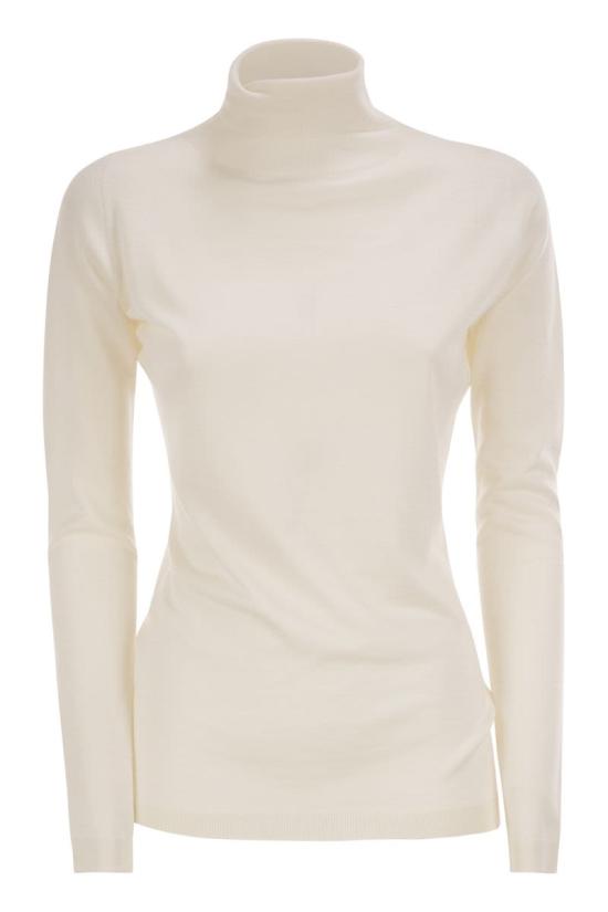 26FW 파비아나 필리피 터틀넥 MAD216F103N907 25 WHITE