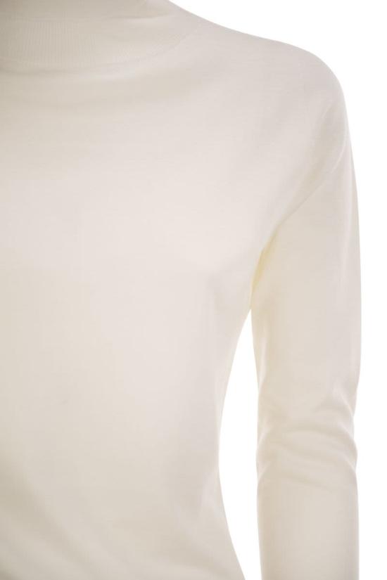 26FW 파비아나 필리피 터틀넥 MAD216F103N907 25 WHITE - FABIANA FILIPPI