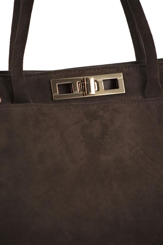26FW 파비아나 필리피 토트백 BGD216A852M500 1269 DARK BROWN - FABIANA FILIPPI