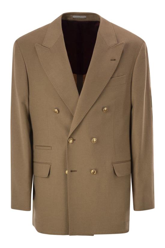 26FW 브루넬로 쿠치넬리 수트 자켓 MV4378BPCG C001 CAMEL