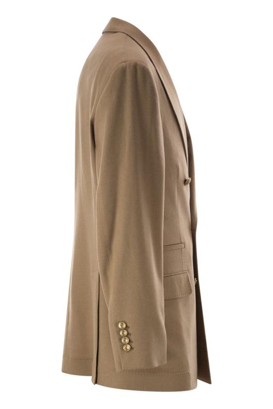 26FW 브루넬로 쿠치넬리 수트 자켓 MV4378BPCG C001 CAMEL - BRUNELLO CUCINELLI