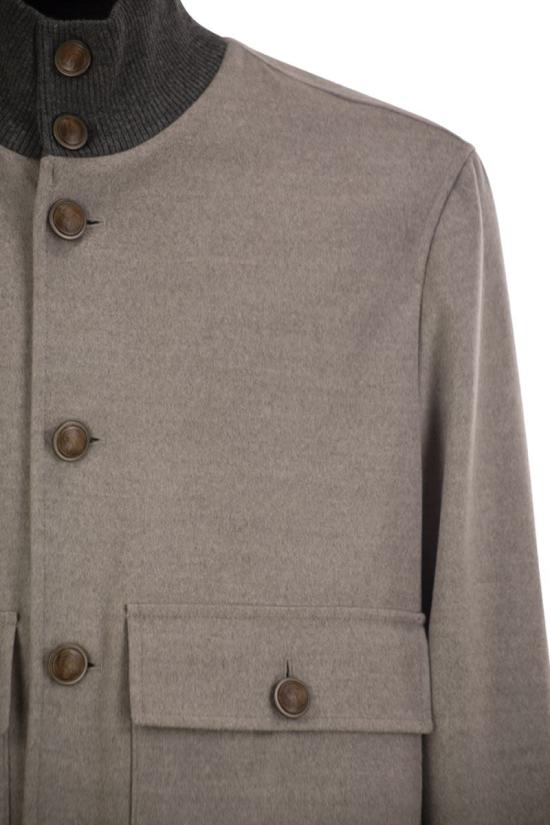 26FW 브루넬로 쿠치넬리 자켓 MV4676559 C015 TURTLEDOVE - BRUNELLO CUCINELLI