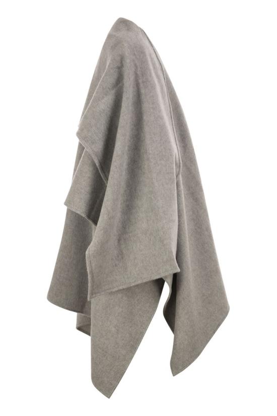 26FW 파비아나 필리피 케이프 SAD216A907M537 8155 GREY - FABIANA FILIPPI